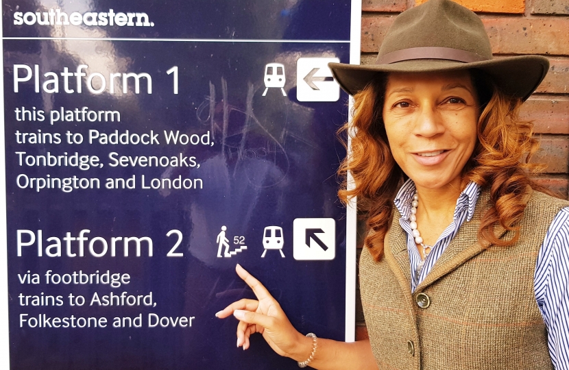 Helen at Marden Station