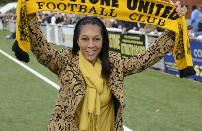 Helen at Maidstone United