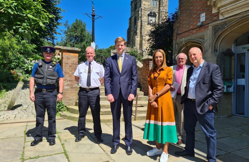 Helen with local leaders