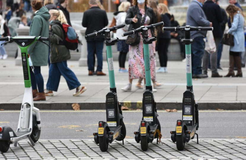 E-scooters