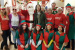 Helen Grant MP with the Maidstone MENCAP Christmas Bazaar team.