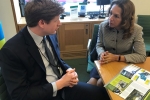 Helen Grant MP with Matthew Scott