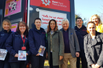 Helen with Local Cllrs and Kent Fire and Rescue