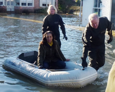 Helen in Yalding in 2013