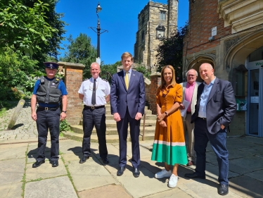 Helen with local leaders